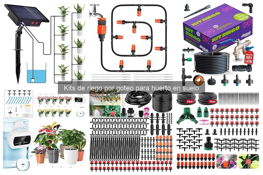Dónde comprar kits de riego por goteo y precios