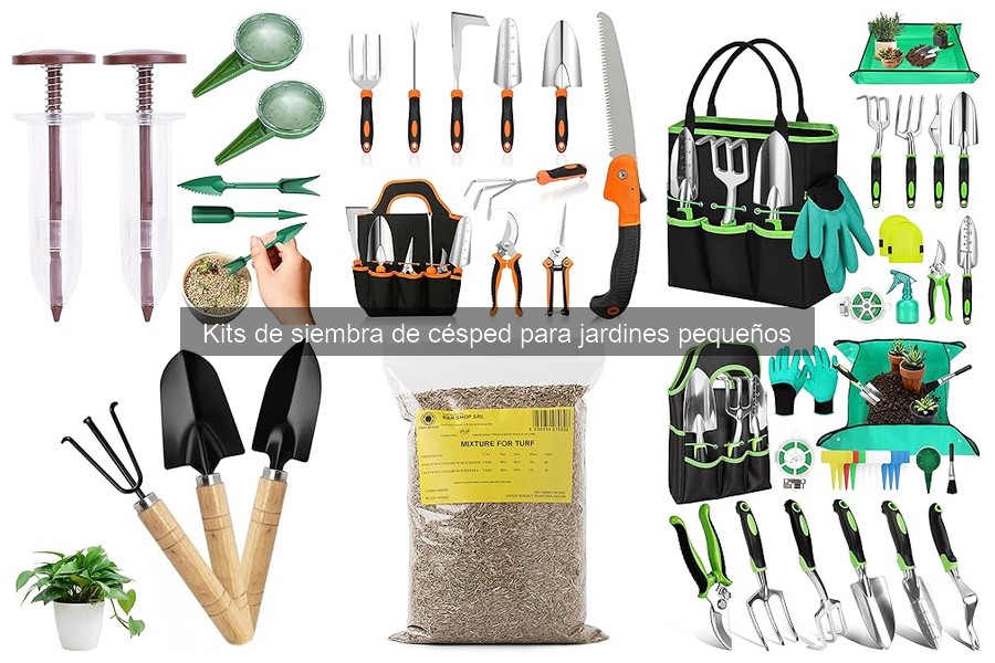 Dónde comprar kits de siembra de césped a buen precio