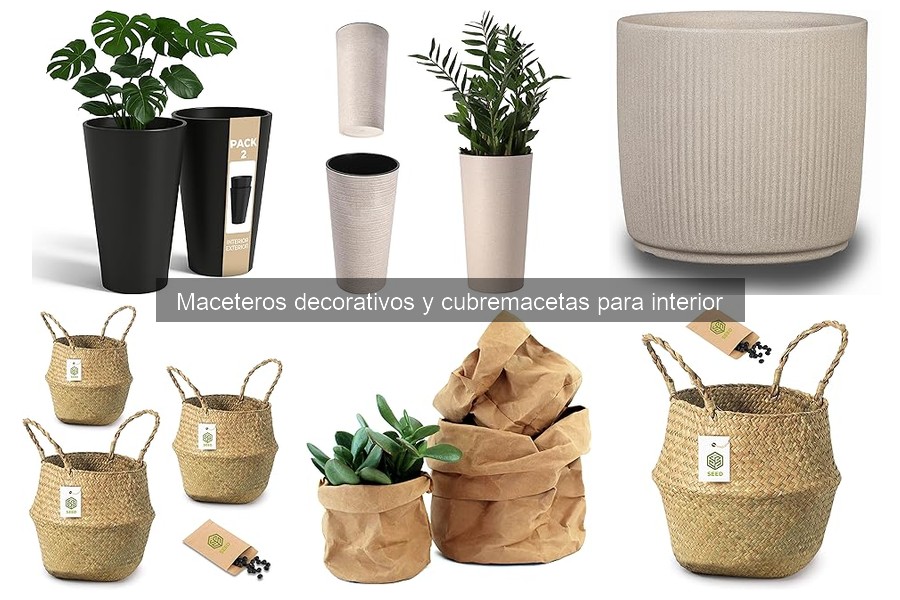 Dónde comprar maceteros decorativos en línea