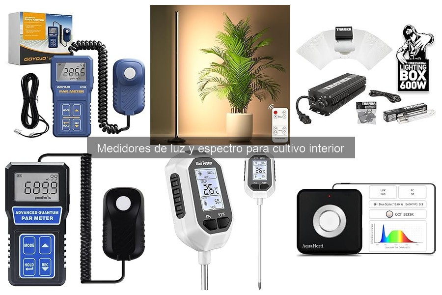 Dónde comprar medidores de luz para cultivo interior