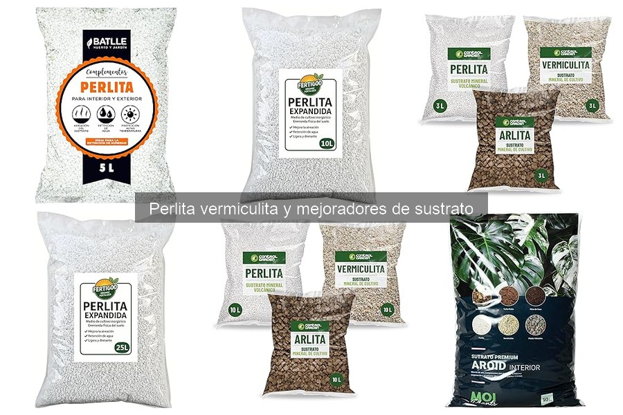 Dónde comprar perlita y vermiculita online: mejores opciones