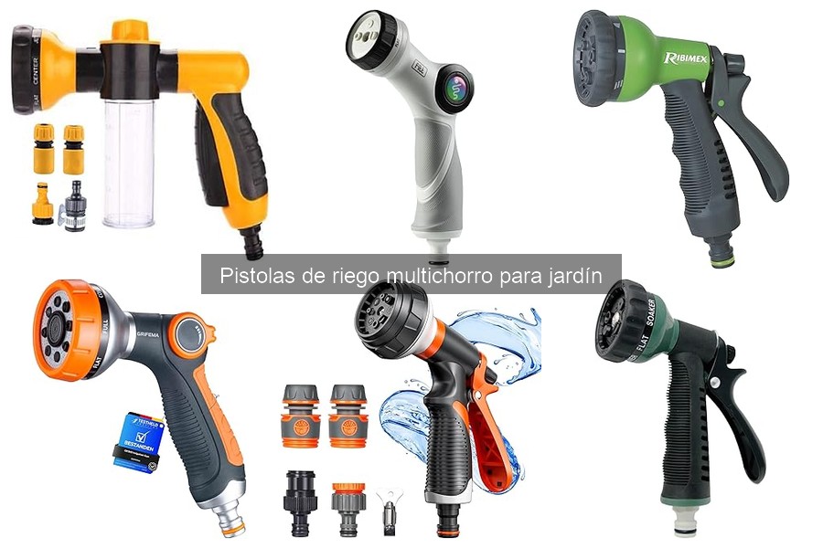 Dónde comprar pistolas de riego multichorro en línea