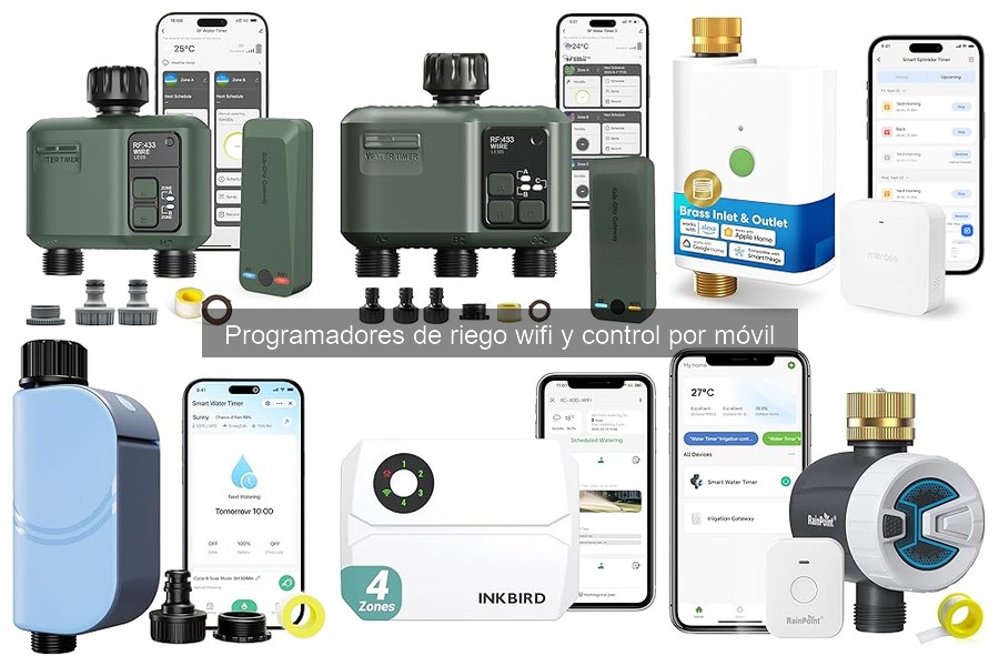 Dónde comprar programadores de riego wifi baratos y fiables
