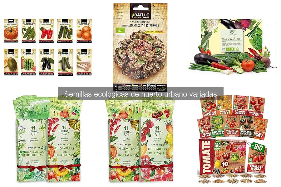 Dónde comprar semillas ecológicas para huerto urbano