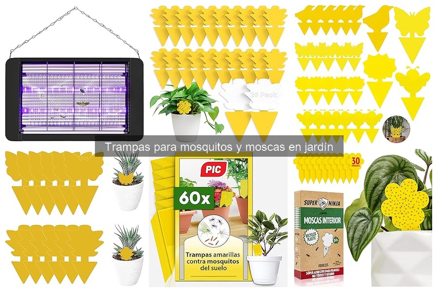 Dónde comprar trampas para mosquitos y moscas en jardín