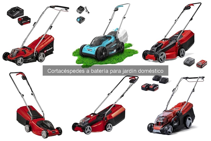 Duración de batería en cortacéspedes a batería para jardín