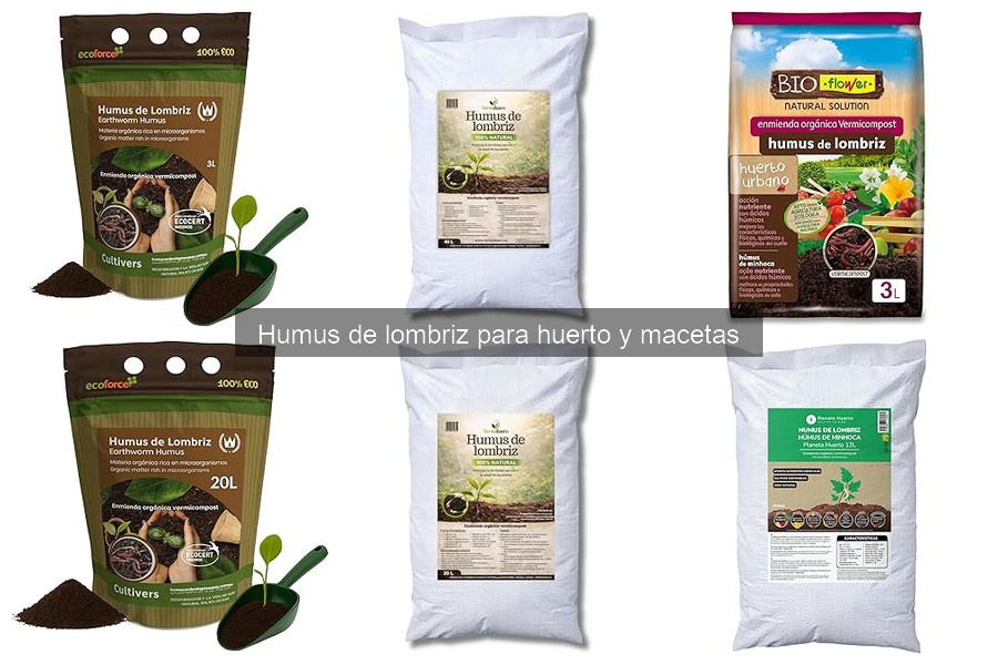 Efectos del Humus de Lombriz en el Crecimiento de Plantas