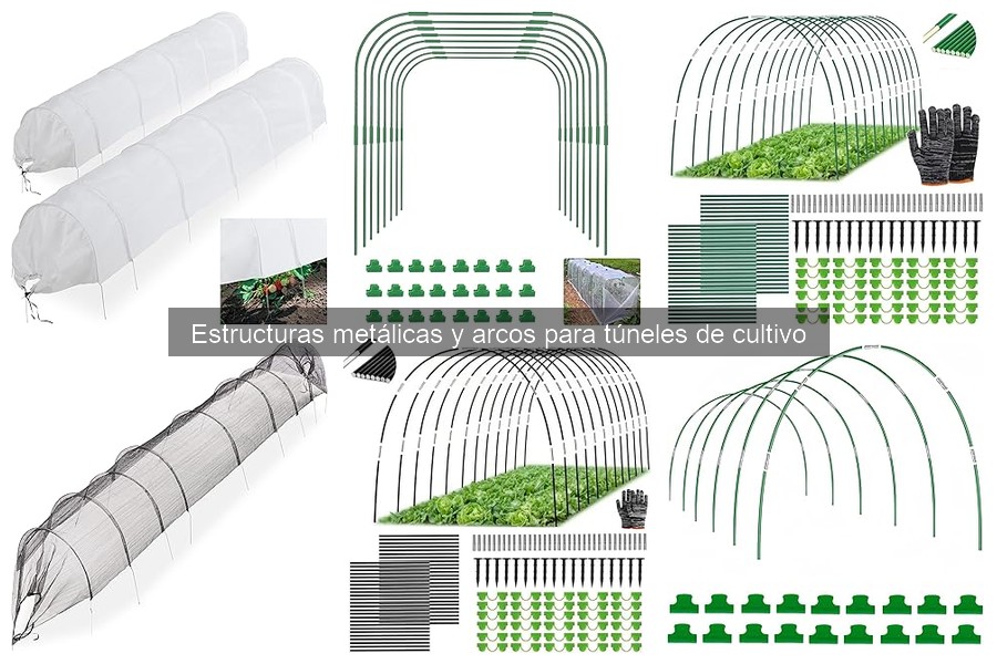 Equipamiento para Estructuras Metálicas de Cultivo