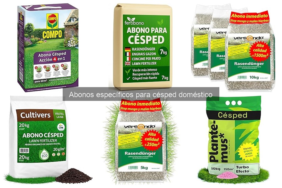 Errores comunes al elegir abono para césped