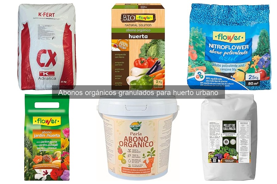 Errores comunes al elegir abonos orgánicos granulados