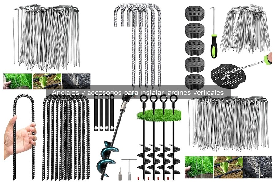 Errores comunes al elegir anclajes para jardines verticales