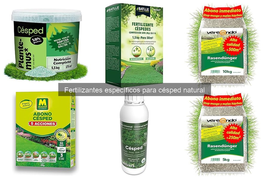 Errores comunes al fertilizar césped natural y cómo evitarlos