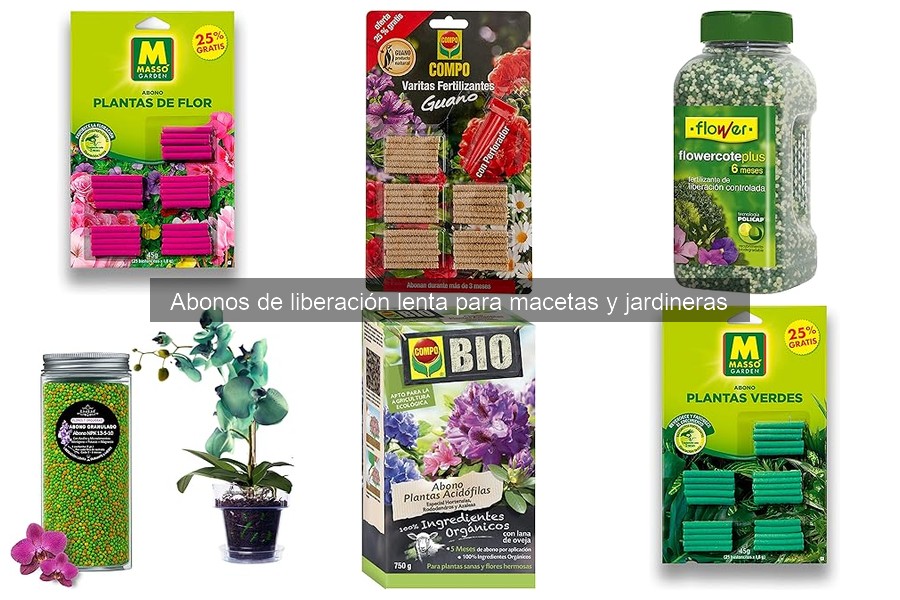 Errores comunes al usar abonos de liberación lenta en macetas