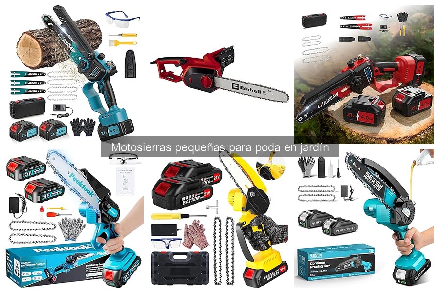 Errores comunes al usar motosierras pequeñas para poda