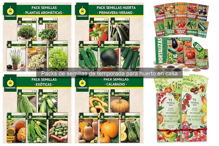 Errores comunes al usar packs de semillas de temporada