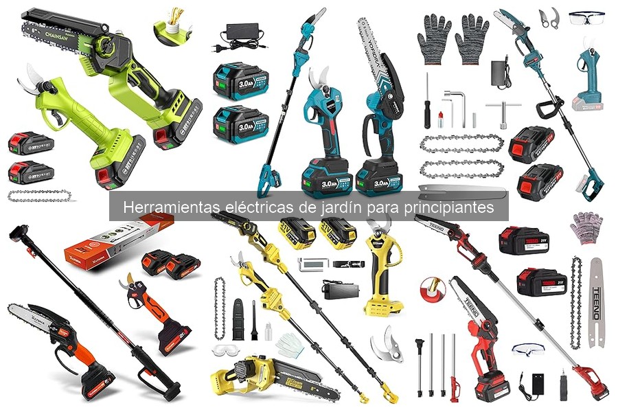 Errores comunes con herramientas eléctricas de jardín y soluciones