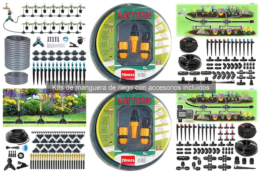 Errores comunes con kits de manguera de riego y soluciones
