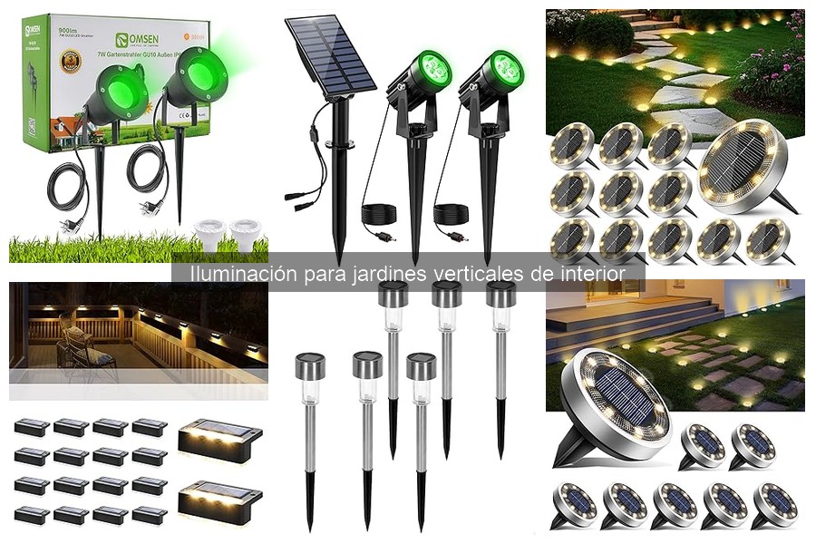 Errores comunes en la iluminación de jardines verticales interiores