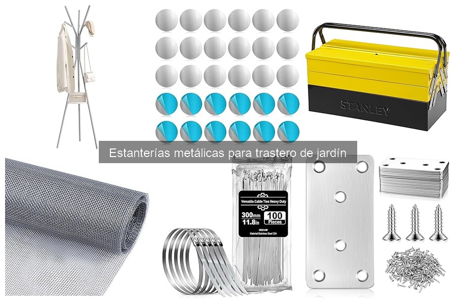 Estanterías metálicas para trastero de jardín: características y ventajas