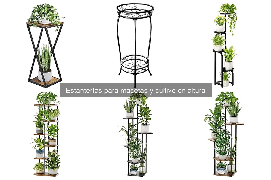 Estanterías para macetas: resistencia al clima exterior