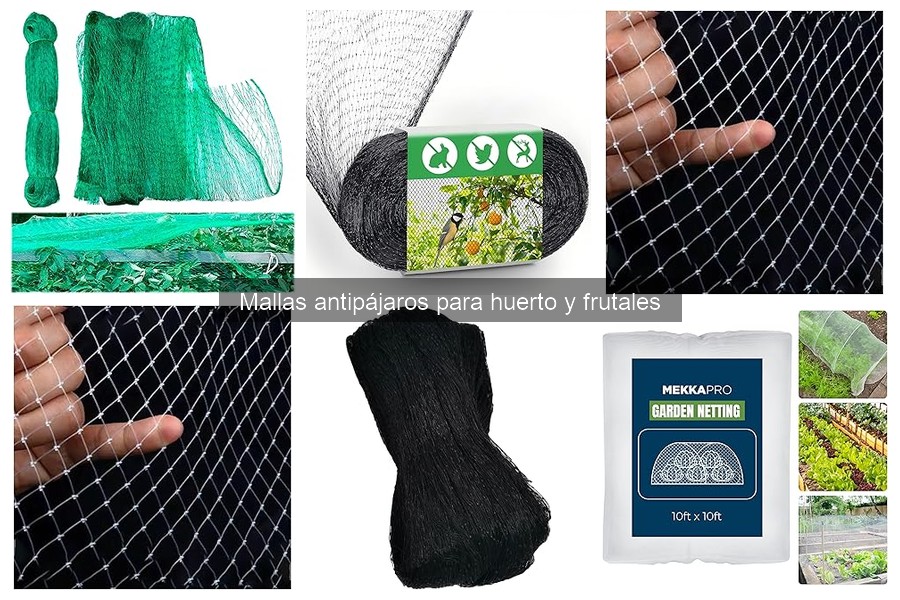 Experiencias de Usuarios con Mallas Antipájaros para Huertos