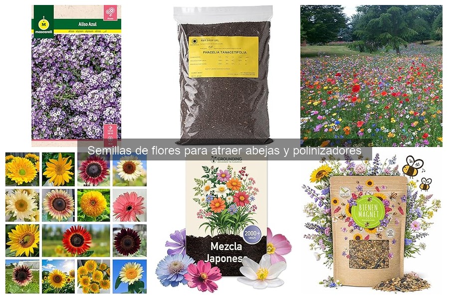 Flores que Atraen Abejas y Polinizadores: Variedades y Beneficios