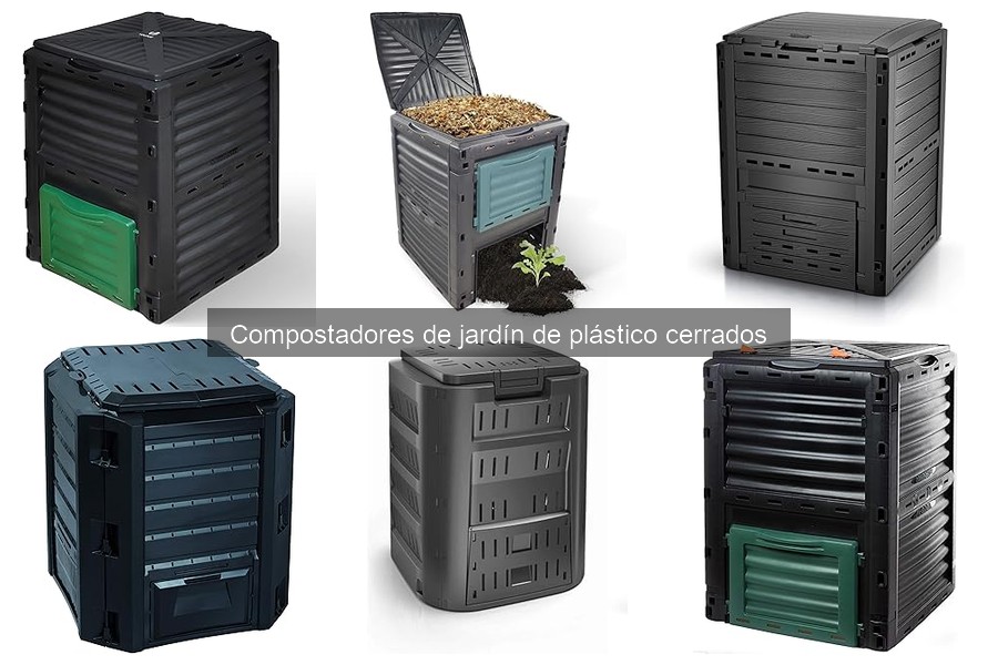 Guía de compra de compostadores de jardín de plástico cerrados