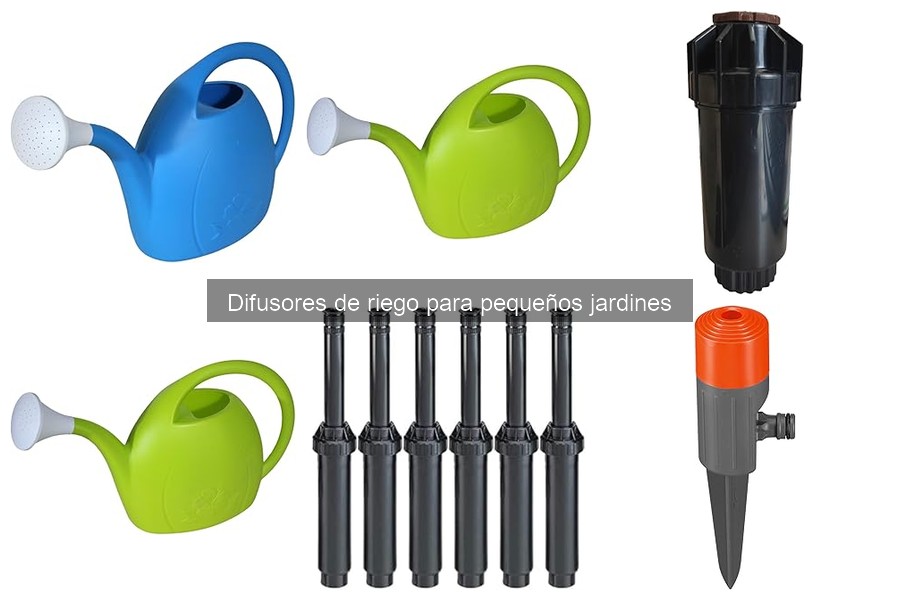 Guía de compra de difusores de riego para jardines pequeños