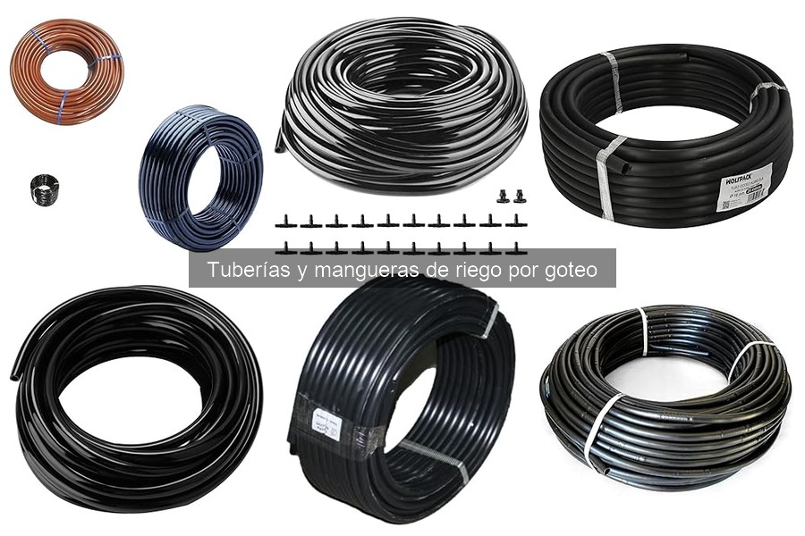 Guía de compra de mangueras para riego por goteo