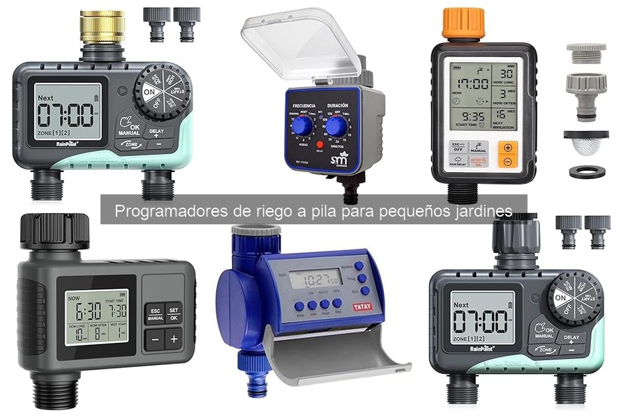 Guía de compra de programadores de riego a pila para jardines