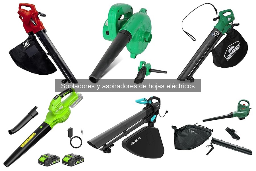 Guía de compra de sopladores y aspiradores de hojas eléctricos