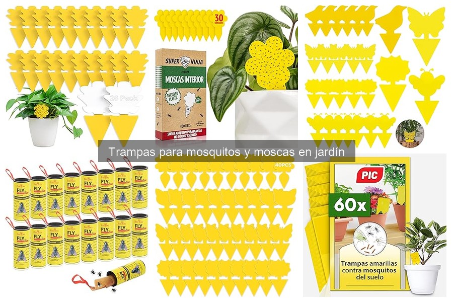 ** Guía de compra de trampas para mosquitos y moscas en jardín