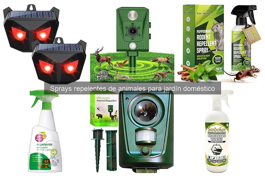 Guía de compra: Sprays repelentes de animales para jardín