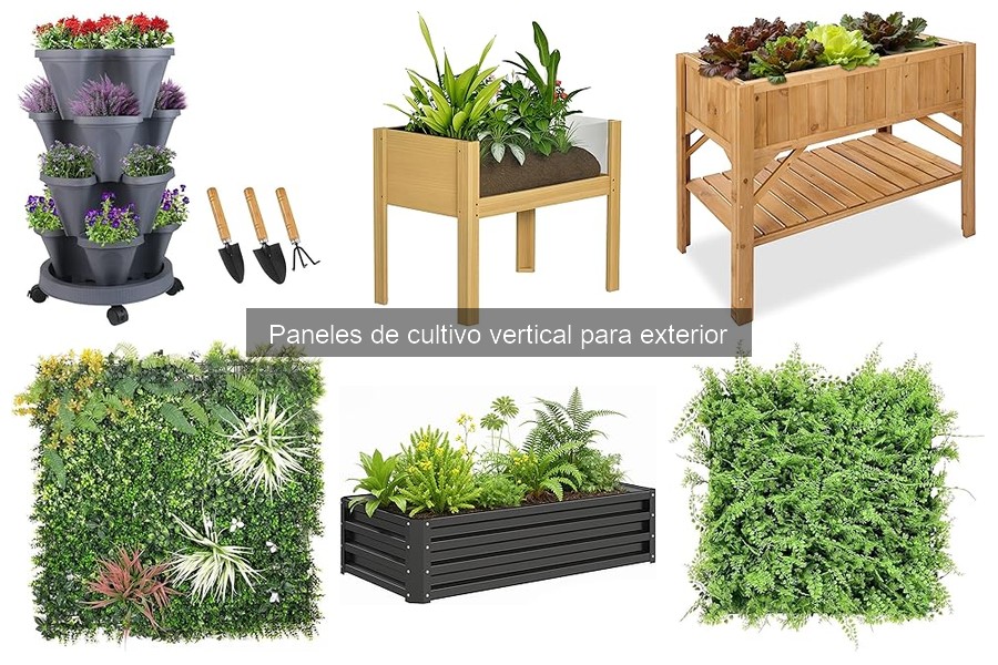 Guía de Instalación de Paneles de Cultivo Vertical para Exterior