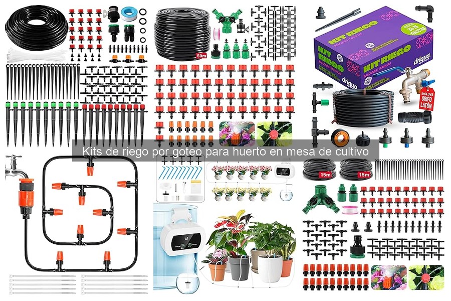 Guía de instalación para kit de riego por goteo