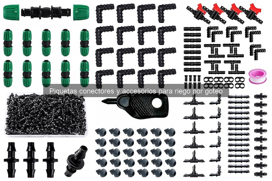 Guía para Elegir Conectores de Riego por Goteo Eficientes