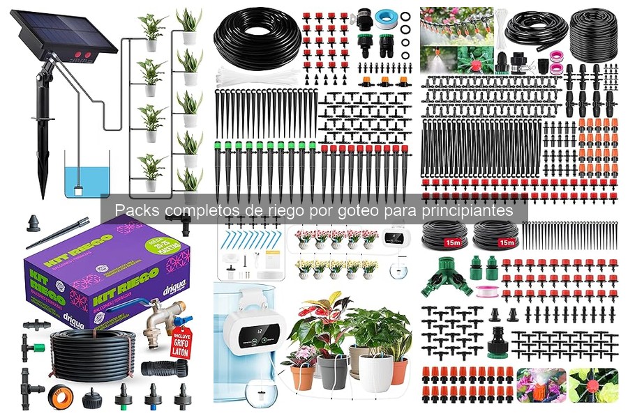 Guía para Elegir el Pack de Riego por Goteo para Principiantes