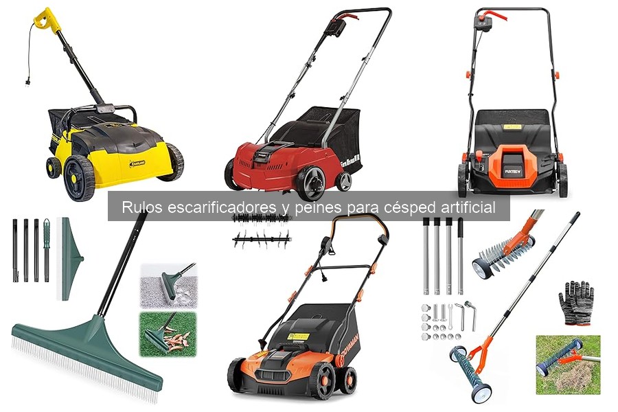 Guía para elegir el rulo escarificador adecuado para césped artificial