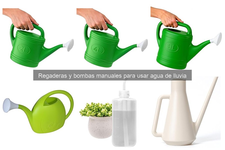 Guía para elegir la mejor regadera para agua de lluvia