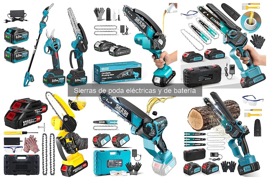 Guía para elegir la sierra de poda eléctrica adecuada