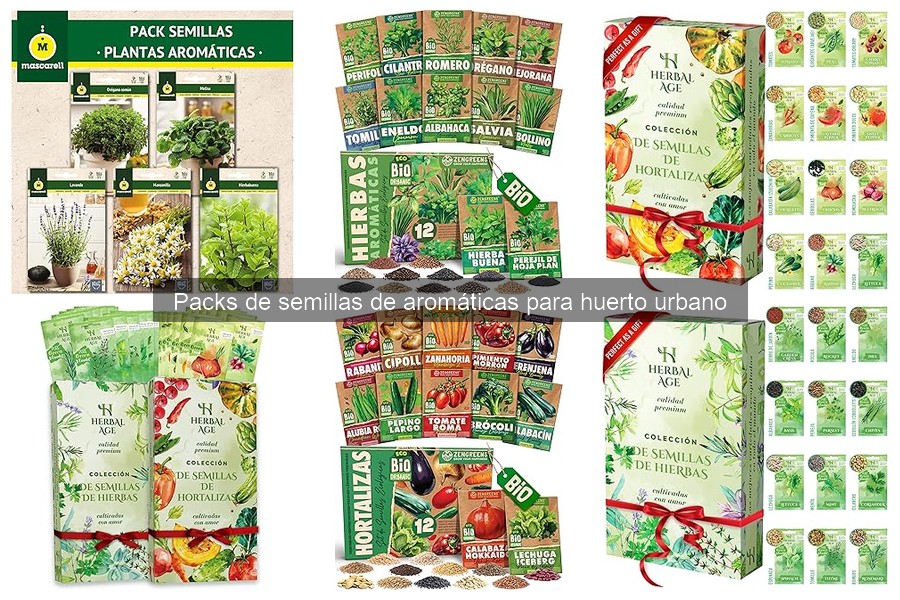 Guía para elegir packs de semillas de aromáticas