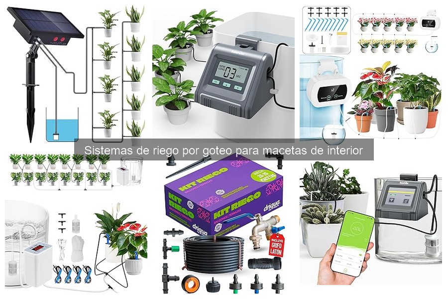 Guía para Elegir Sistemas de Riego por Goteo para Macetas