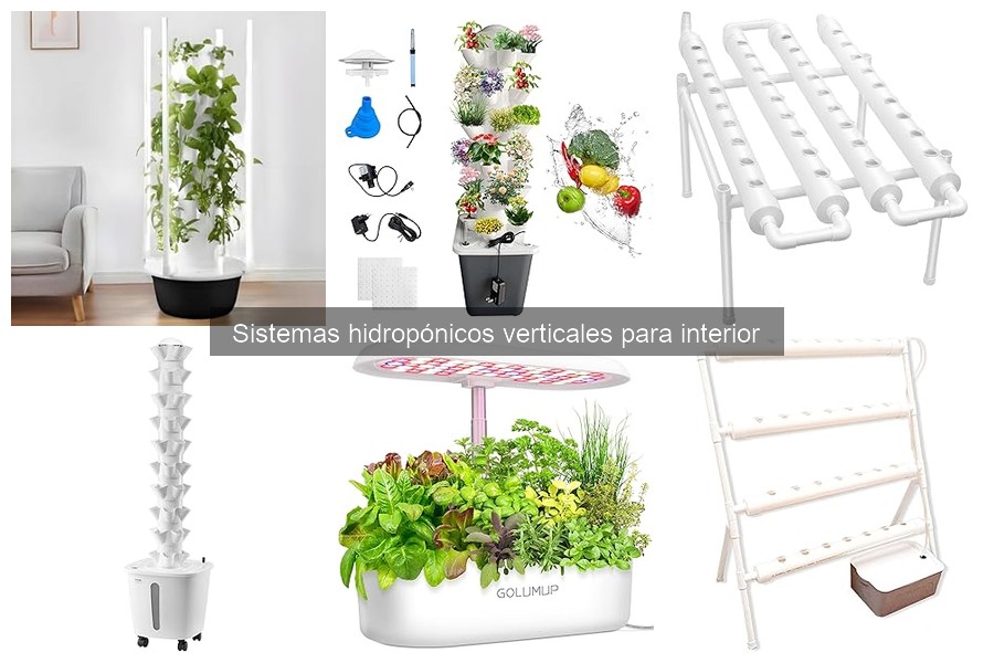 Guía para elegir sistemas hidropónicos verticales