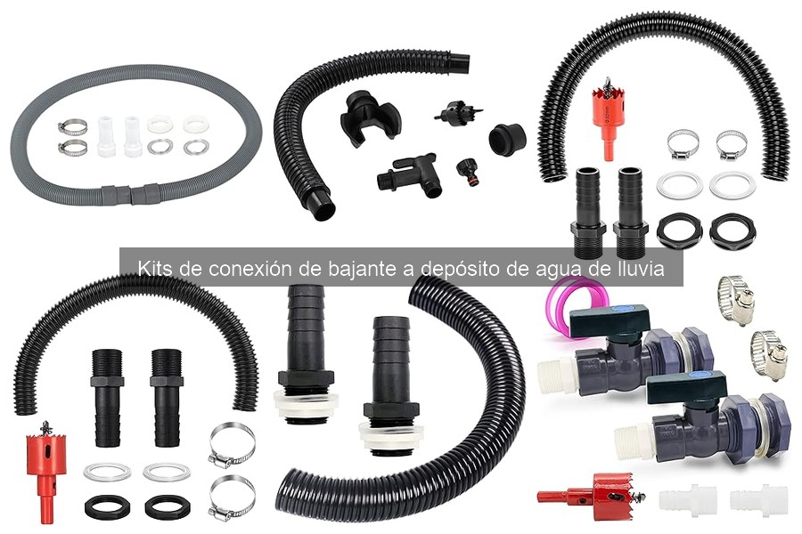 Guía para instalar un kit de conexión de bajante a depósito