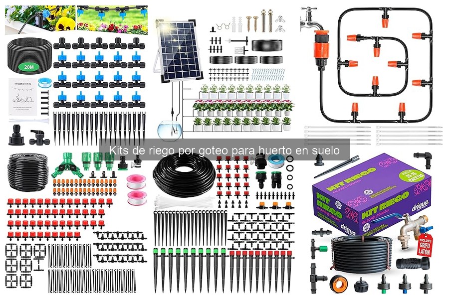 Guía para Optimizar Kits de Riego por Goteo en Huertos