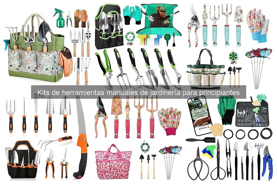 Herramientas manuales imprescindibles para jardineros principiantes