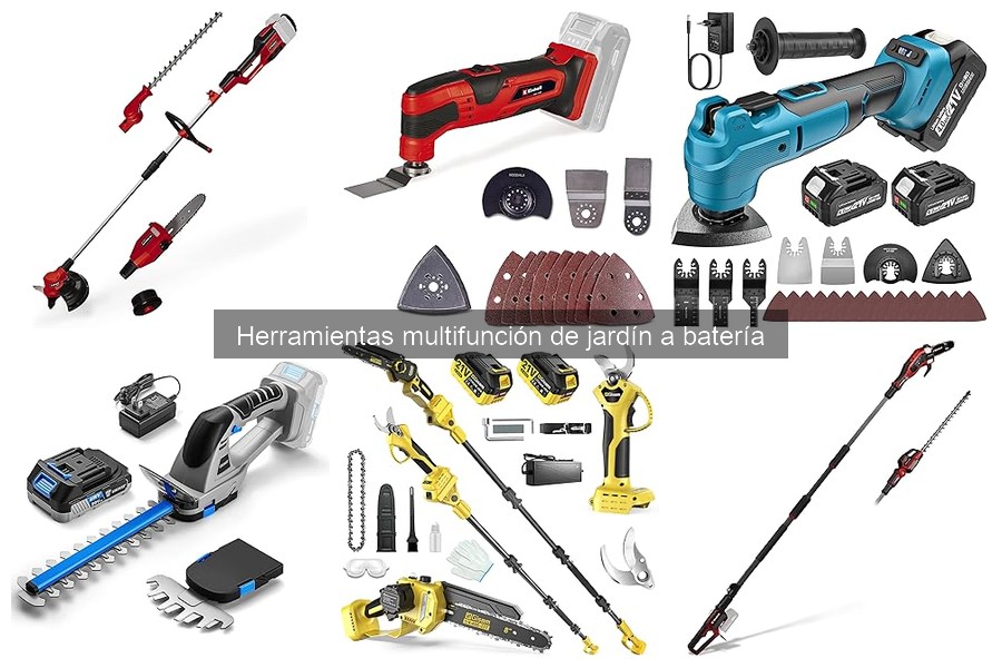 Herramientas Multifunción de Jardín a Batería: ¿Qué Son?