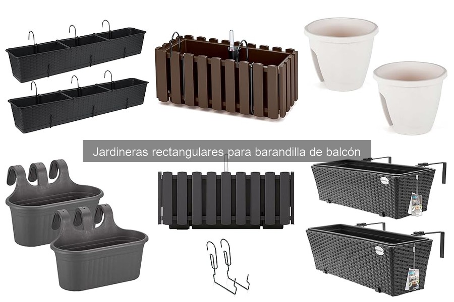 Ideas para Decorar con Jardineras Rectangulares en tu Balcón