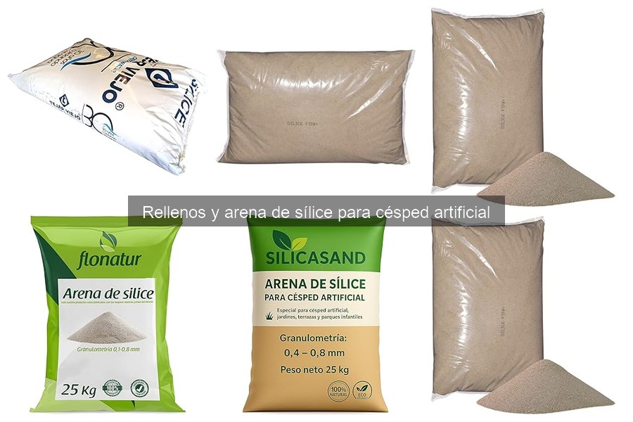 Impacto ambiental de la arena de sílice en césped artificial