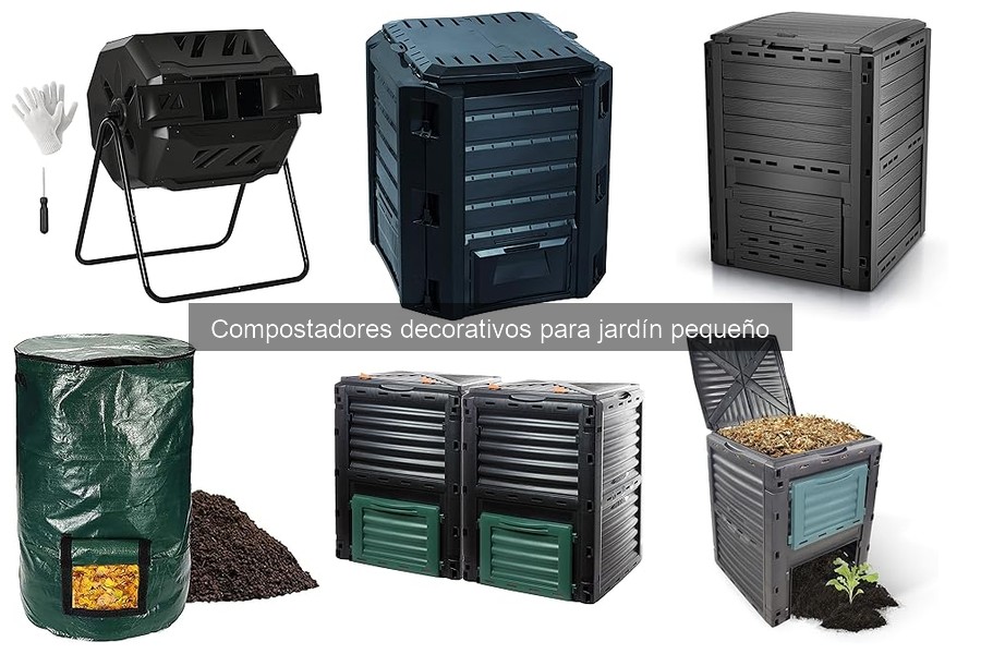 Impacto de compostadores decorativos en la reducción de residuos